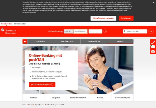 
                            6. Online-Banking mit pushTAN | Sparkasse Bodensee