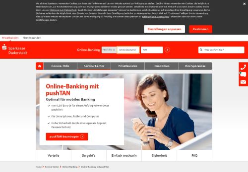
                            5. Online-Banking mit pushTAN | Sparkasse Duderstadt