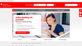 
                            5. Online-Banking mit pushTAN - Sparkasse Erding - Dorfen