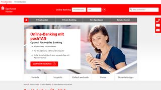 
                            6. Online-Banking mit pushTAN | Sparkasse Höxter