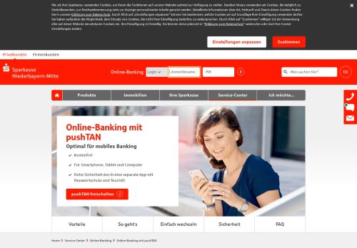 
                            7. Online-Banking mit pushTAN | Sparkasse Niederbayern-Mitte