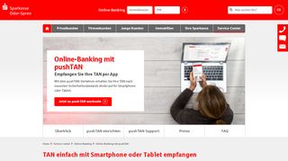 
                            4. Online-Banking mit pushTAN | Sparkasse Oder-Spree