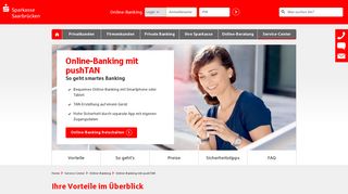 
                            6. Online-Banking mit pushTAN | Sparkasse Saarbrücken