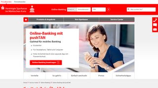 
                            11. Online-Banking mit pushTAN | Vereinigte Sparkasse im Märkischen ...
