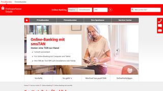 
                            10. Online-Banking mit smsTAN | Kreissparkasse Ostalb