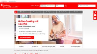 
                            3. Online-Banking mit smsTAN | Sparkasse Ennepetal-Breckerfeld