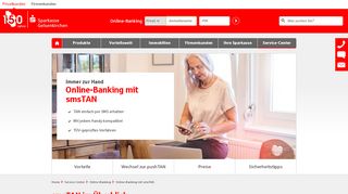 
                            6. Online-Banking mit smsTAN | Sparkasse Gelsenkirchen