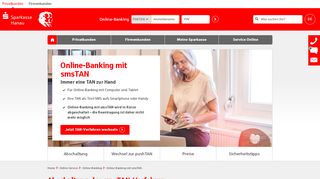 
                            9. Online-Banking mit smsTAN | Sparkasse Hanau