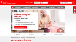 
                            7. Online-Banking mit smsTAN | Sparkasse Hilden-Ratingen-Velbert