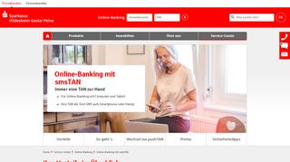 
                            6. Online-Banking mit smsTAN | Sparkasse Hildesheim Goslar Peine