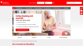 
                            8. Online-Banking mit smsTAN | Sparkasse Neunkirchen