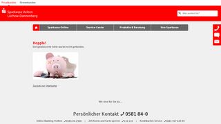 
                            6. Online-Banking mit smsTAN | Sparkasse Uelzen Lüchow-Dannenberg