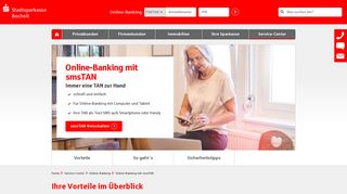 
                            5. Online-Banking mit smsTAN | Stadtsparkasse Bocholt