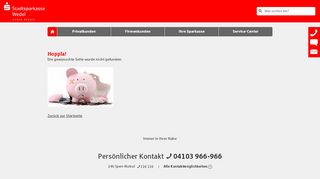 
                            7. Online-Banking mit smsTAN | Stadtsparkasse Wedel