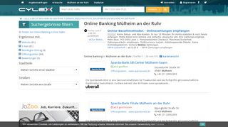 
                            8. Online Banking Mülheim an der Ruhr - im CYLEX Branchenbuch