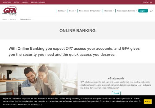
                            3. Online Banking | Online Services | GFA FCU