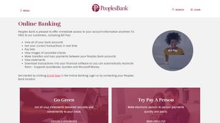 
                            6. Online Banking | Peoples Bank