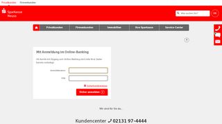 
                            12. Online-Banking-PIN ändern - Sparkasse Neuss