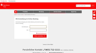 
                            9. Online-Banking-PIN ändern - Sparkasse Trier