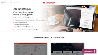 
                            2. Online Banking - Pymes Advance | Banco Santander Río