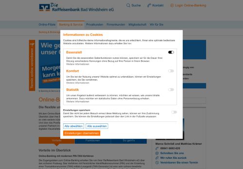 
                            7. Online-Banking - Raiffeisenbank Bad Windsheim eG
