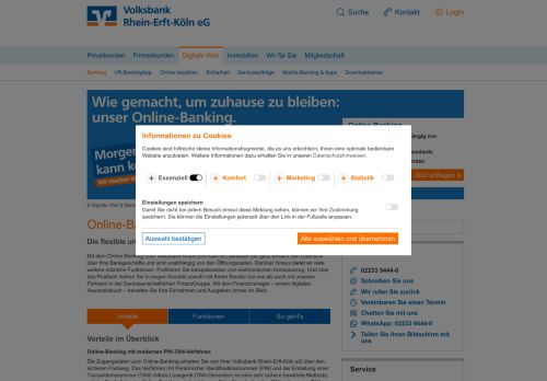 
                            5. Online-Banking - Raiffeisenbank Frechen-Hürth