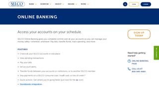 
                            11. Online Banking | SELCO Community Credit Union