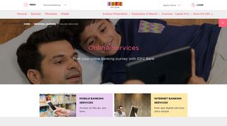 
                            3. Online Banking Services | E-Banking - Mobile Internet ... - IDFC Bank