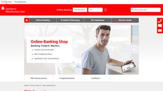 
                            12. Online-Banking Shop - Sparkasse Mittelfranken-Süd