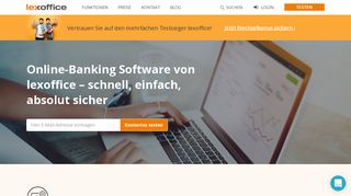 
                            9. Online-Banking Software: Einfach & sicher Zahlungen ... - Lexoffice