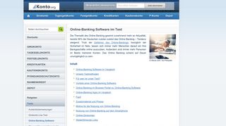 
                            3. Online-Banking Software im Test - Konto.org