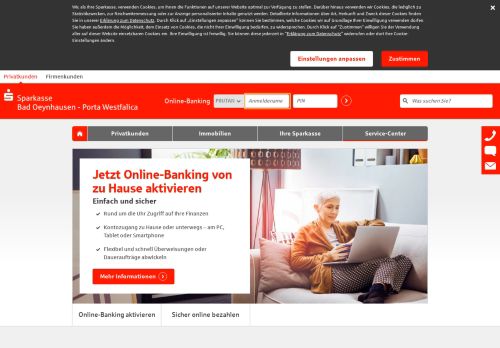 
                            1. Online-Banking | Sparkasse Bad Oeynhausen - Porta Westfalica