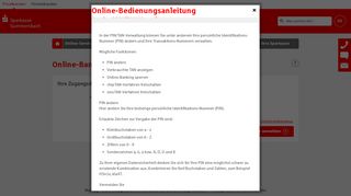
                            12. Online-Banking sperren - Sparkasse Wiehl