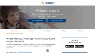 
                            4. Online Banking - SunTrust Bank