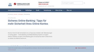 
                            13. Online-Banking: Tipps zum Login & Sicherheit - Vergleich.de