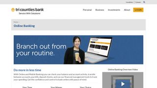 
                            3. Online Banking › Tri Counties Bank