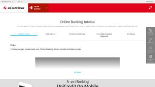 
                            4. Online Banking tutorial - UniCredit Bank