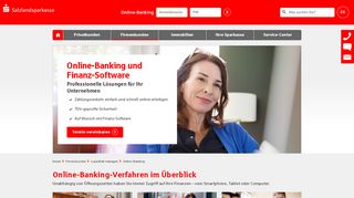 
                            4. Online-Banking und Finanz-Software für Ihr ... - Salzlandsparkasse