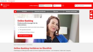 
                            12. Online-Banking und Finanz-Software für Ihr ... - Sparkasse Düren