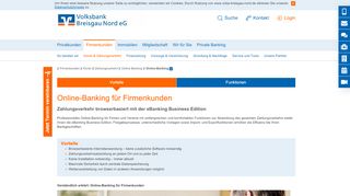 
                            2. Online-Banking - Volksbank Breisgau Nord