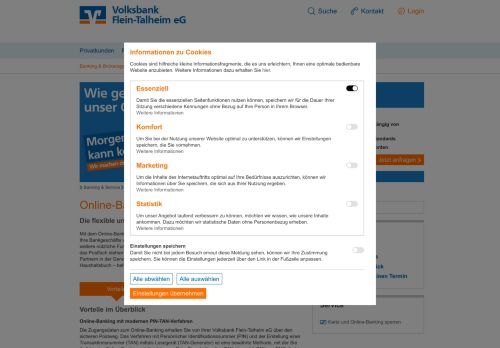 
                            2. Online-Banking - Volksbank Flein-Talheim eG