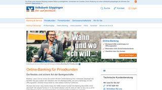 
                            1. Online-Banking - Volksbank Göppingen eG