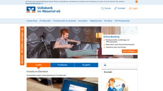 
                            2. Online-Banking - Volksbank im Wesertal eG