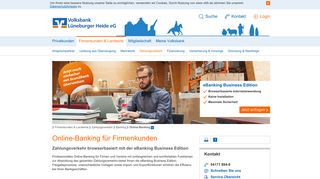 
                            3. Online-Banking - Volksbank Lüneburger Heide