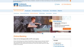 
                            2. Online-Banking - Volksbank RheinAhrEifel