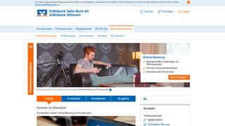 
                            2. Online-Banking - Volksbank Selm-Bork eG, Ihre Bank in Selm, Bork ...