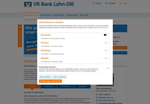 
                            3. Online-Banking - VR Bank Lahn-Dill