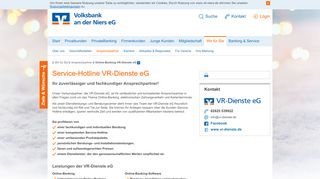
                            5. Online-Banking VR-Dienste eG - Volksbank an der Niers eG