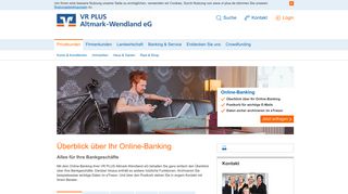 
                            2. Online-Banking - VR PLUS Altmark-Wendland eG