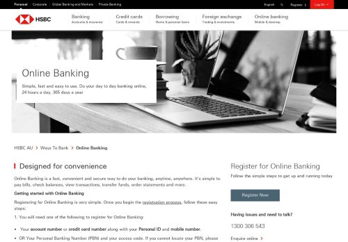 
                            6. Online Banking | Ways to Bank - HSBC AU